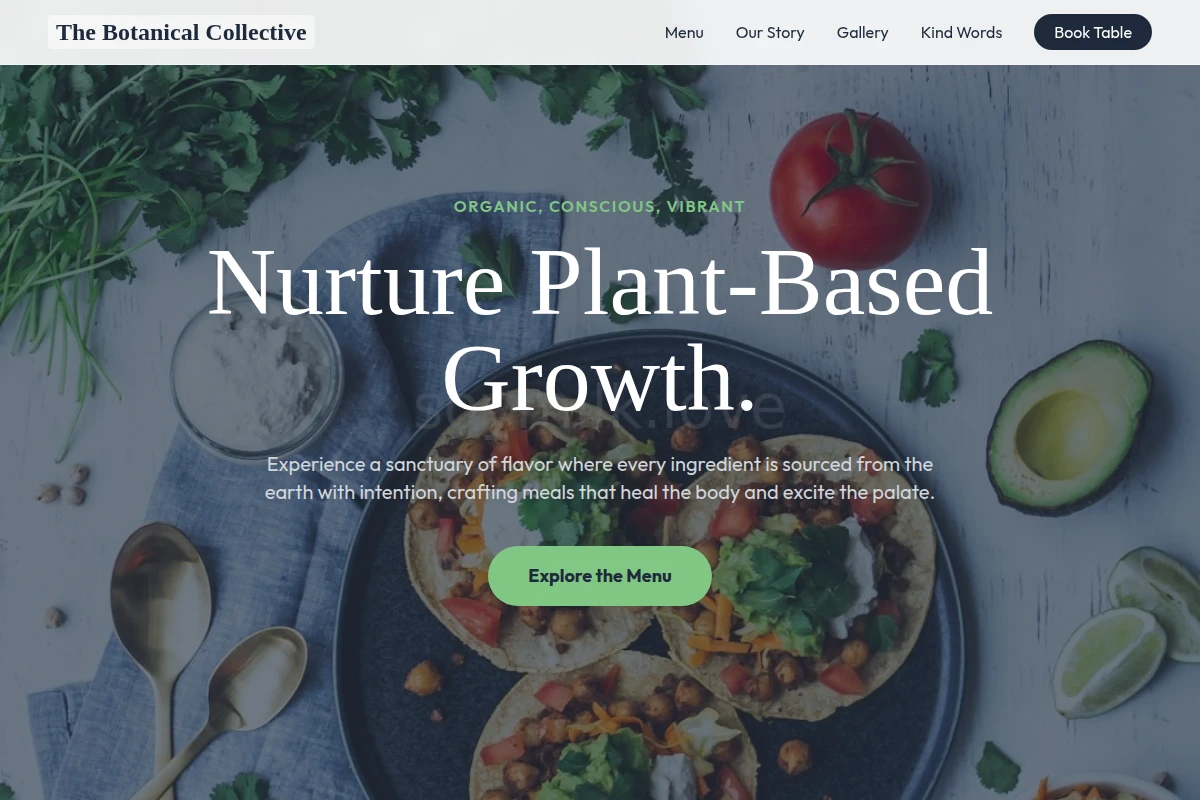 Gentle Healthy Food Cafe