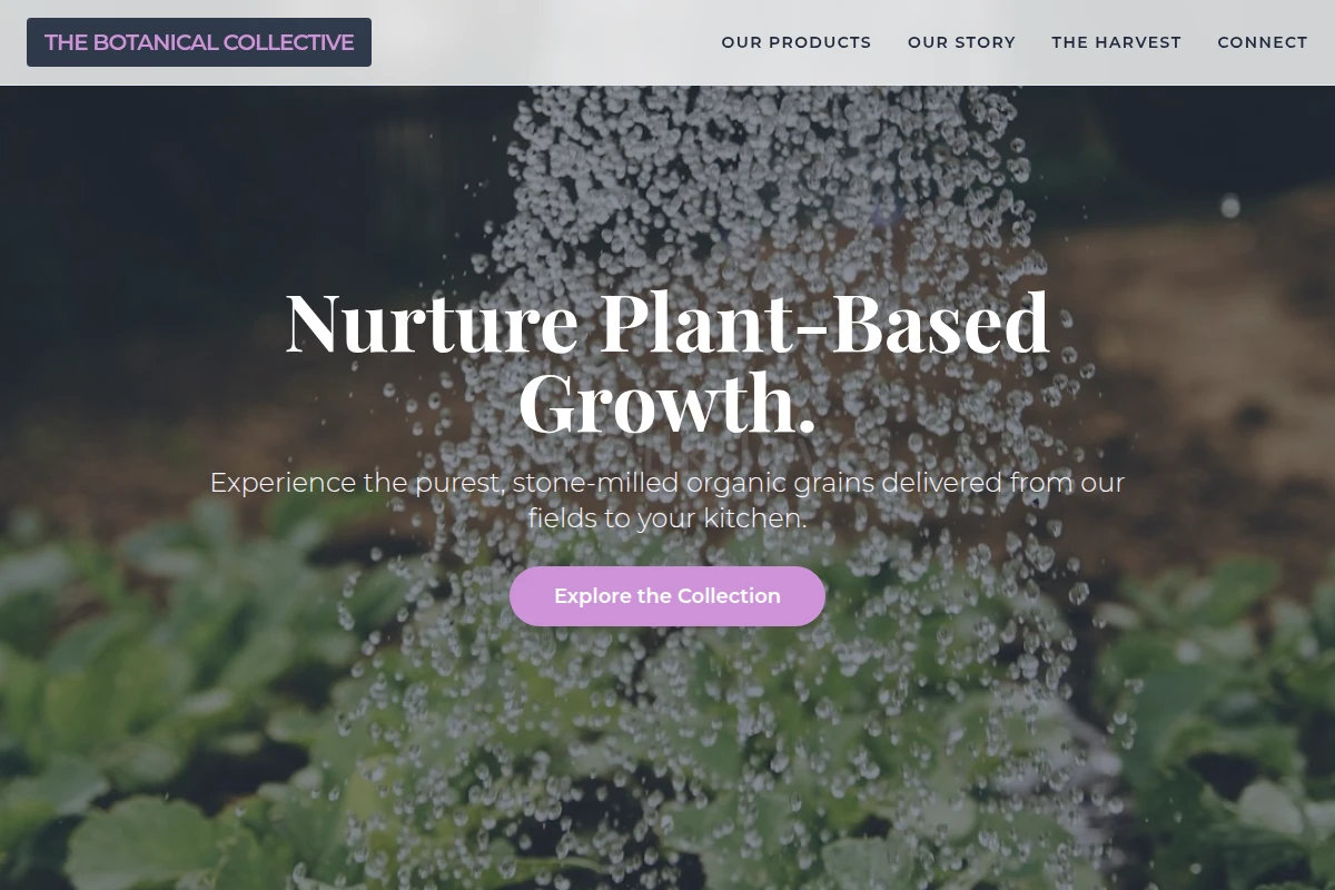 Milled Organic Food